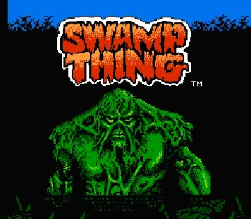 Swamp Thing (Europe) screen shot title